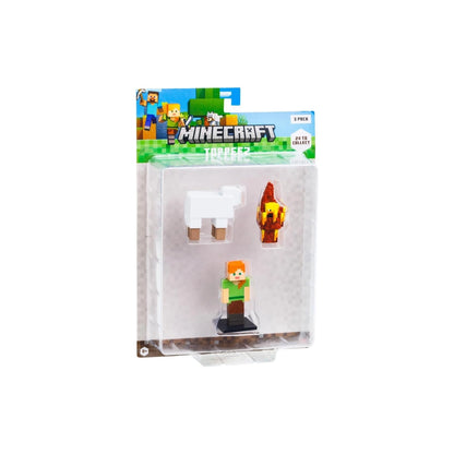 Minecraft 3D Toppeez 3 Pack – Mini Character Toppers Set