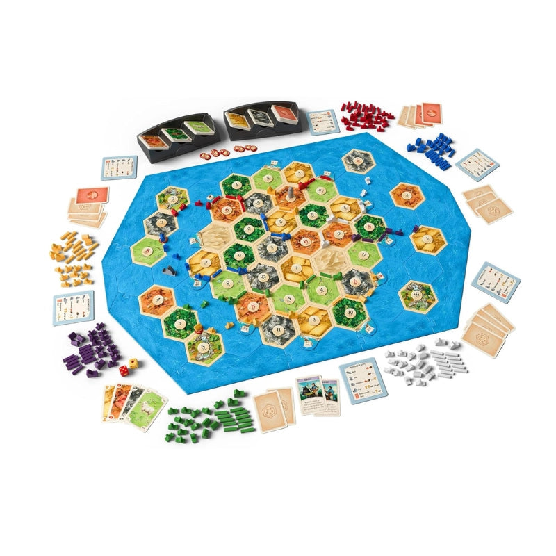 CATAN Exp: Seafarers 5-6 Players - 6th Edition (English) - Board Games - Strategy/Expansion