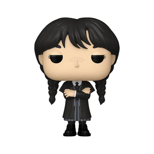 Funko Pop! TV Wednesday Addams (Black Coat)