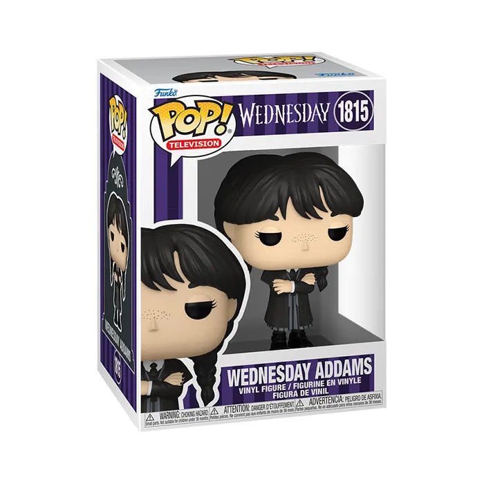 Funko Pop! TV Wednesday Addams (Black Coat)