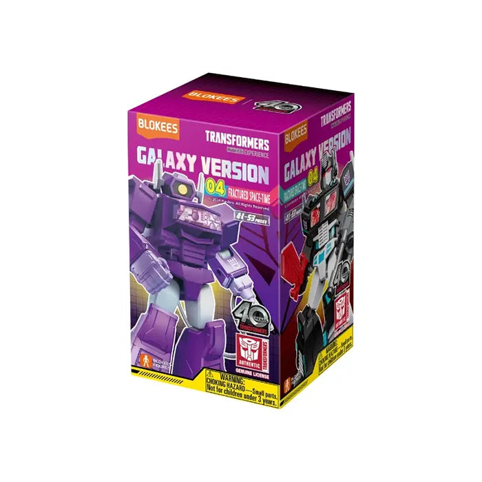 Transformers Galaxy Version 4 Fractured Space Time Blokees Mini Model Kit (Random Pick)