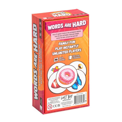Lost Boy Entertainment Words are Hard - Party Games - Family Card Games