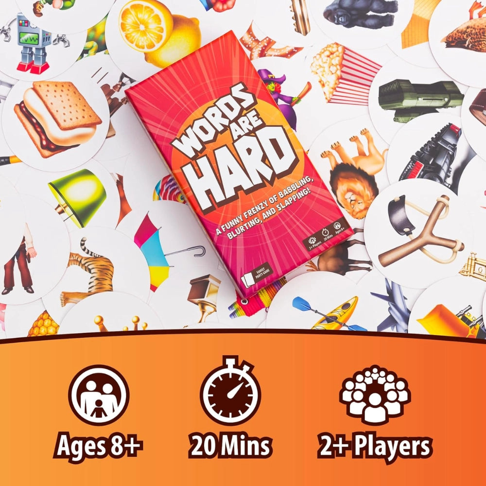 Lost Boy Entertainment Words are Hard - Party Games - Family Card Games