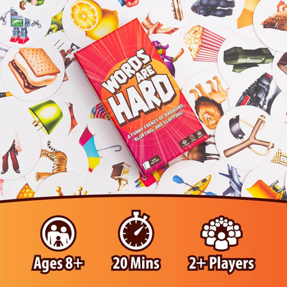 Lost Boy Entertainment Words are Hard - Party Games - Family Card Games