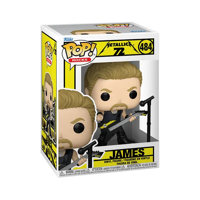 Funko Pop! Music Metallica James (72 Seasons)
