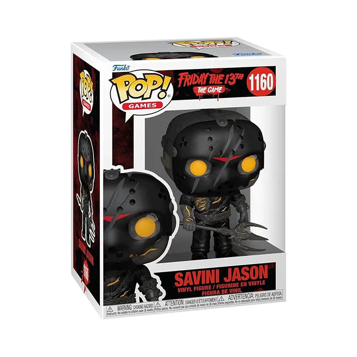 Funko Pop! Games Friday The 13th Savini Jason