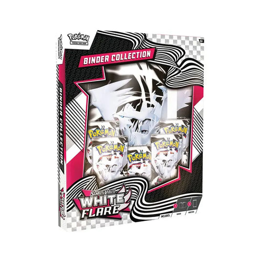 Pokemon TCG Scarlet & Violet 10.5 White Flare Binder Collection
