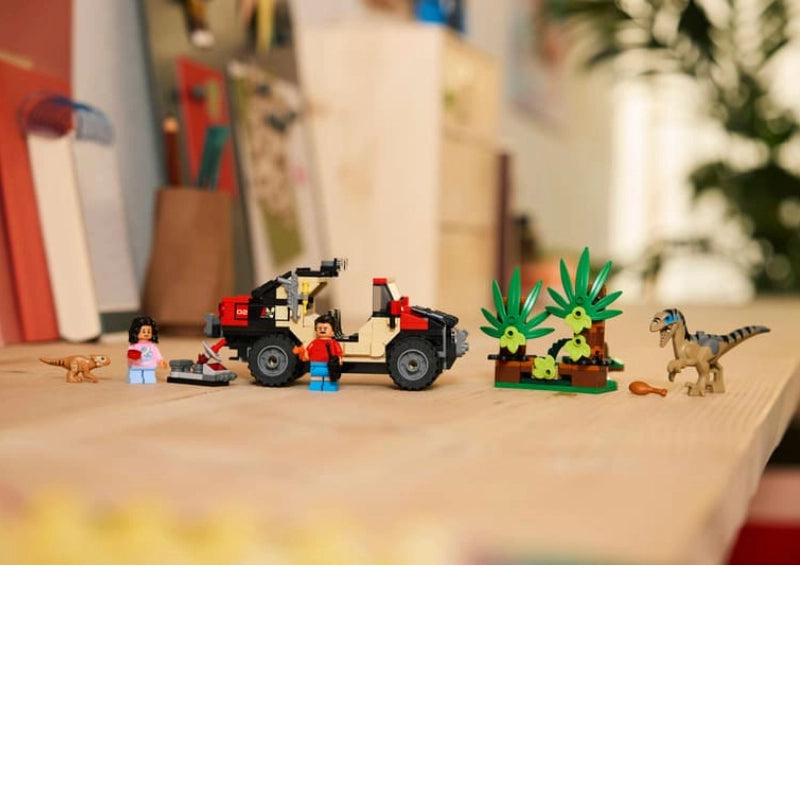 LEGO Jurassic World Raptor Off-Road Escape 285 Pieces