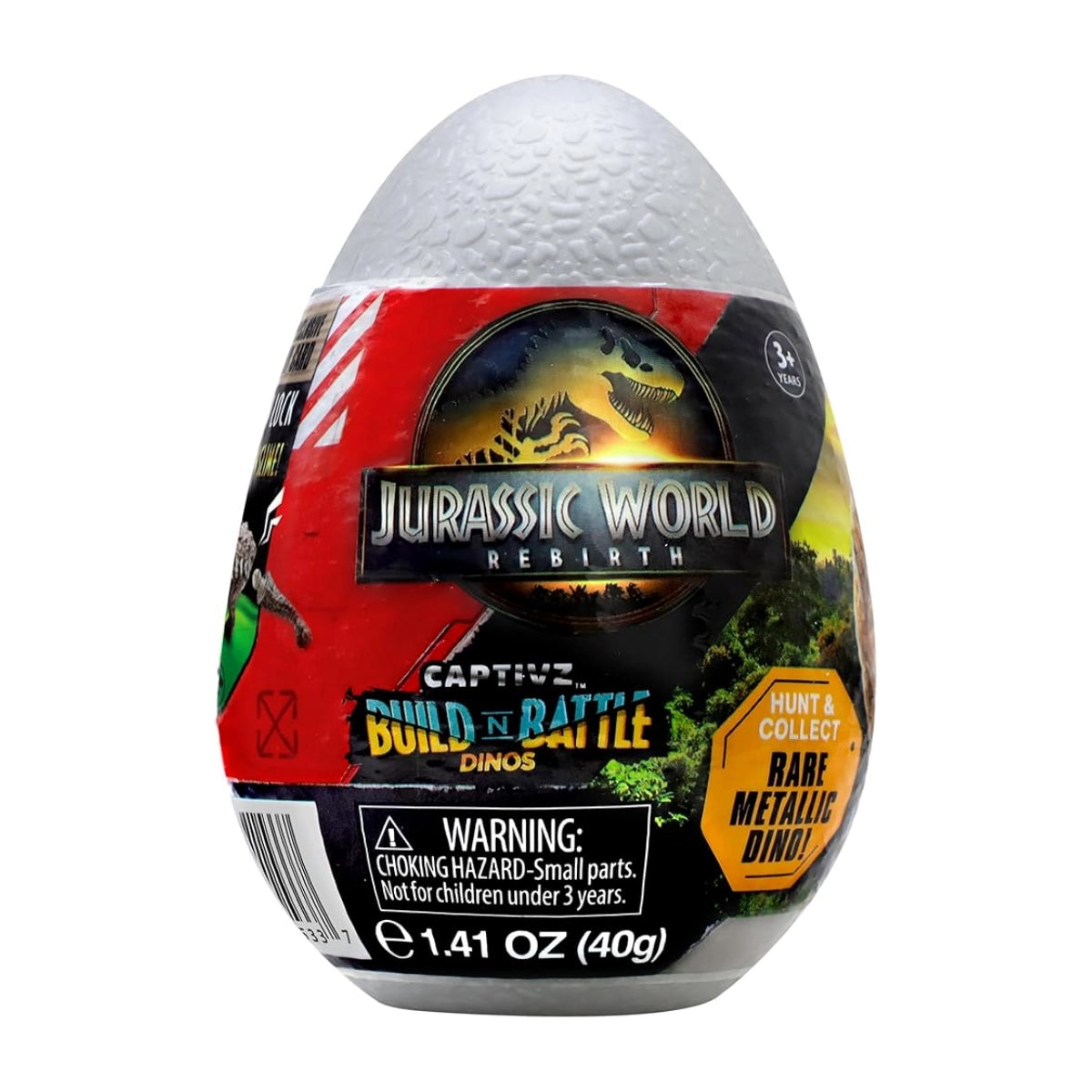 Jurassic World Rebirth Captivz Dino Slime Egg Mystery Pack
