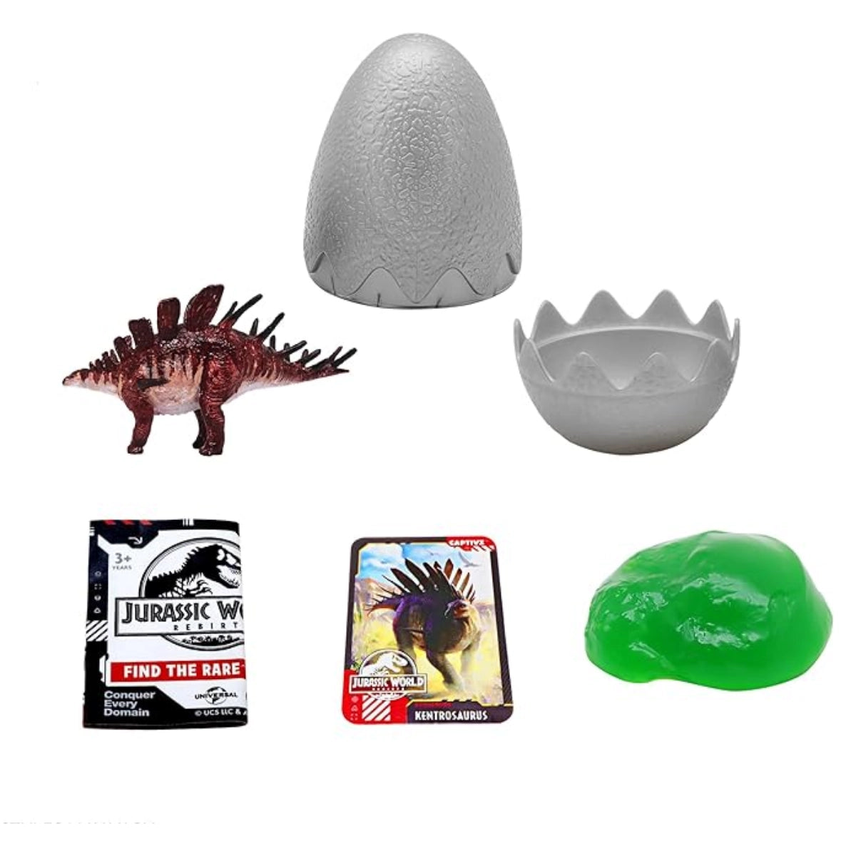 Jurassic World Rebirth Captivz Dino Slime Egg Mystery Pack
