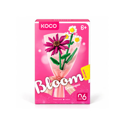 Bouquet Series Building Blocks - Flower Building - Assorted