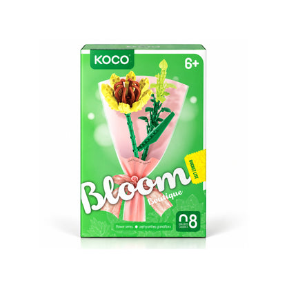 Bouquet Series Building Blocks - Flower Building - Assorted