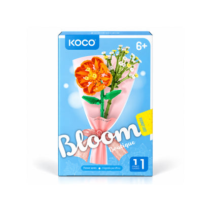 Bouquet Series Building Blocks - Flower Building - Assorted