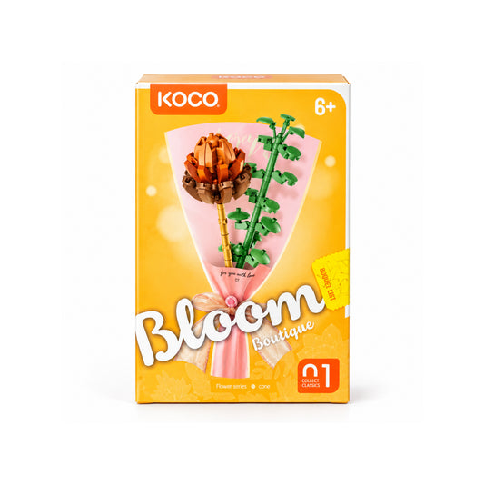 Bouquet Series Building Blocks - Flower Building - Assorted