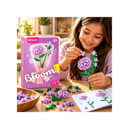 Bouquet Series Building Blocks - Flower Building - Assorted