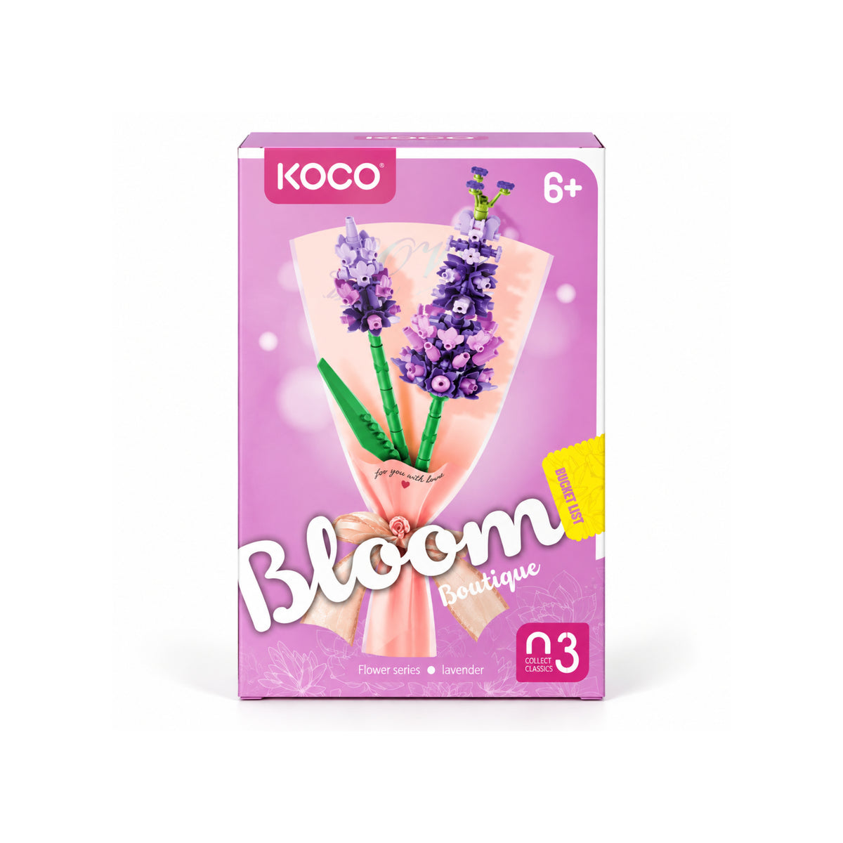 Bouquet Series Building Blocks - Flower Building - Assorted