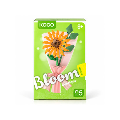 Bouquet Series Building Blocks - Flower Building - Assorted