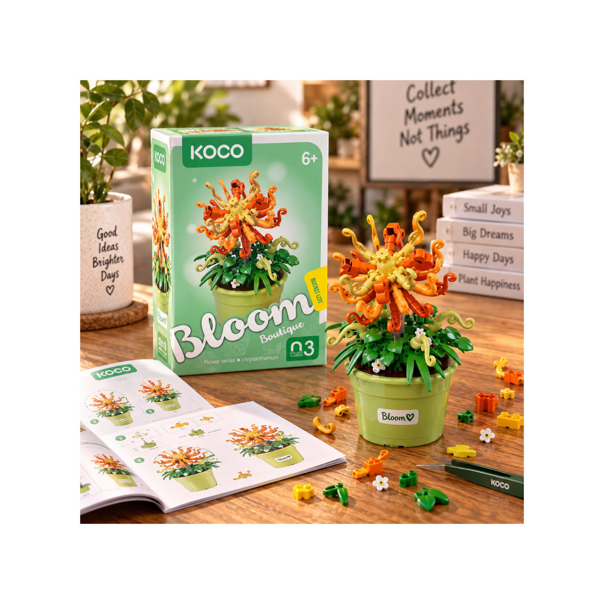 Potted Plant Building Blocks