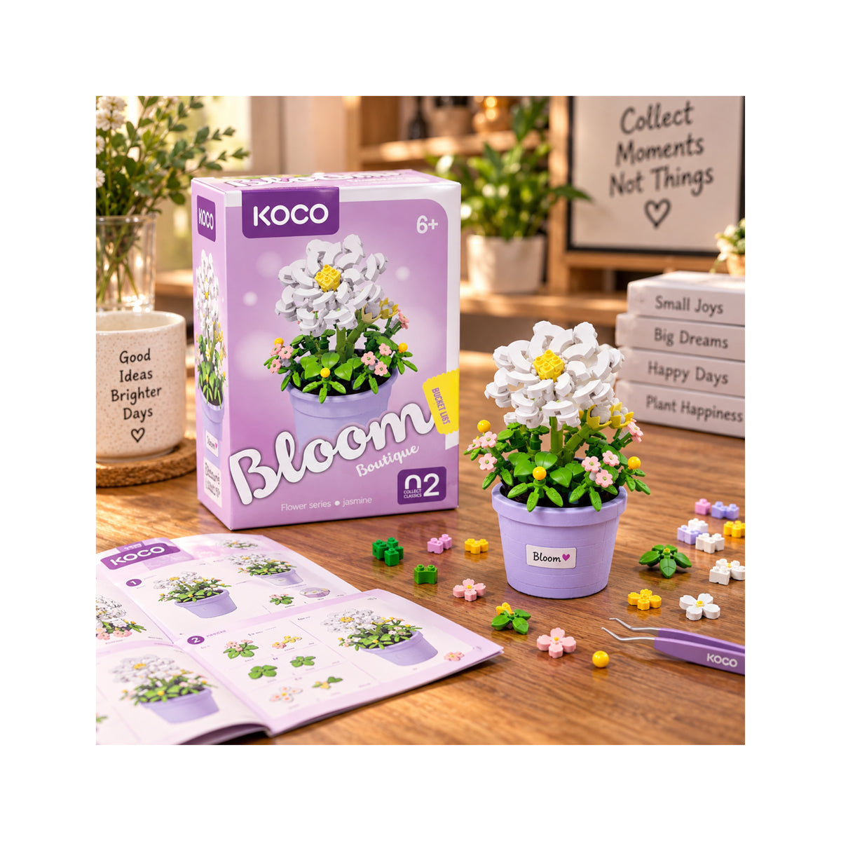 Potted Plant Building Blocks