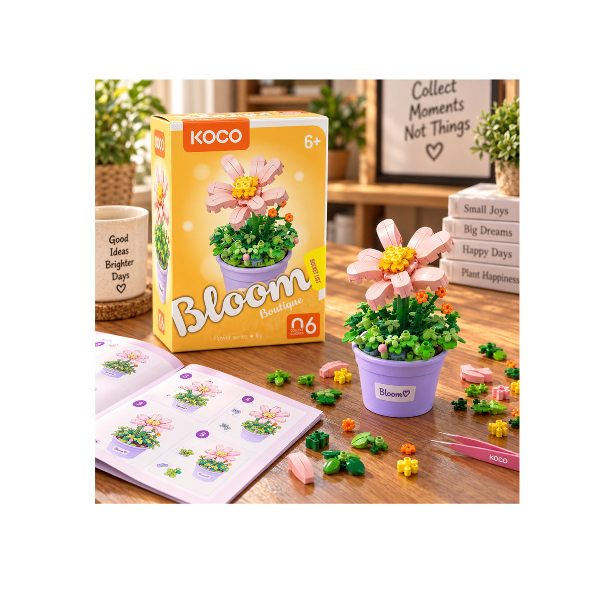 Potted Plant Building Blocks