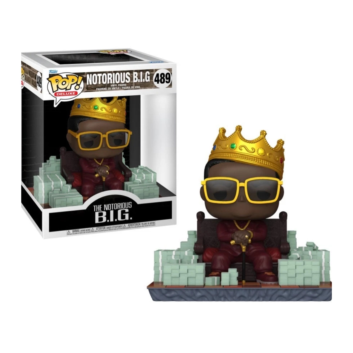 Funko Pop! Rocks Deluxe: The Notorious B.I.G. - Crown &amp; Throne