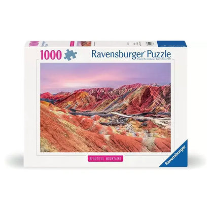 Ravensburger Rainbow Mountains, China 1000 Piece Jigsaw Puzzle