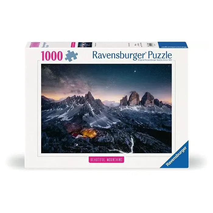 Ravensburger Three Peaks, Dolomites 1000 Piece Jigsaw Puzzle