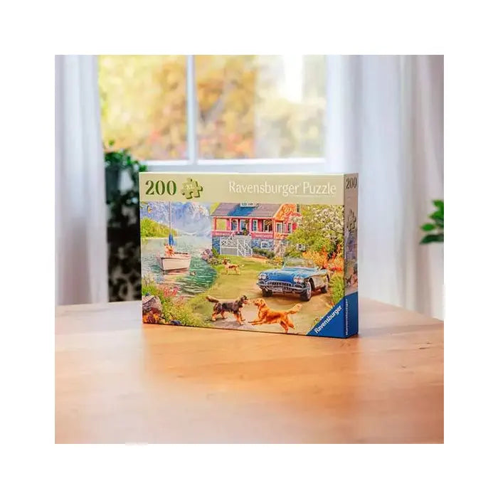 Ravensburger Summer Lake House 200 Piece Jigsaw Puzzle