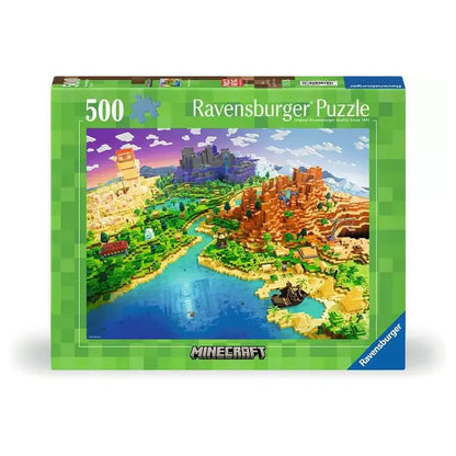 Ravensburger Minecraft 500 Piece Jigsaw Puzzle