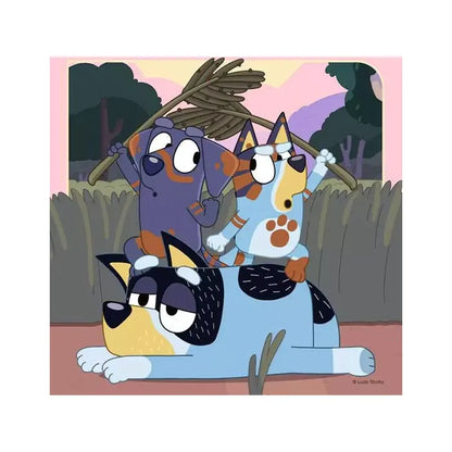Ravensburger Bluey's Adventures 3x49 Piece Jigsaw Puzzle