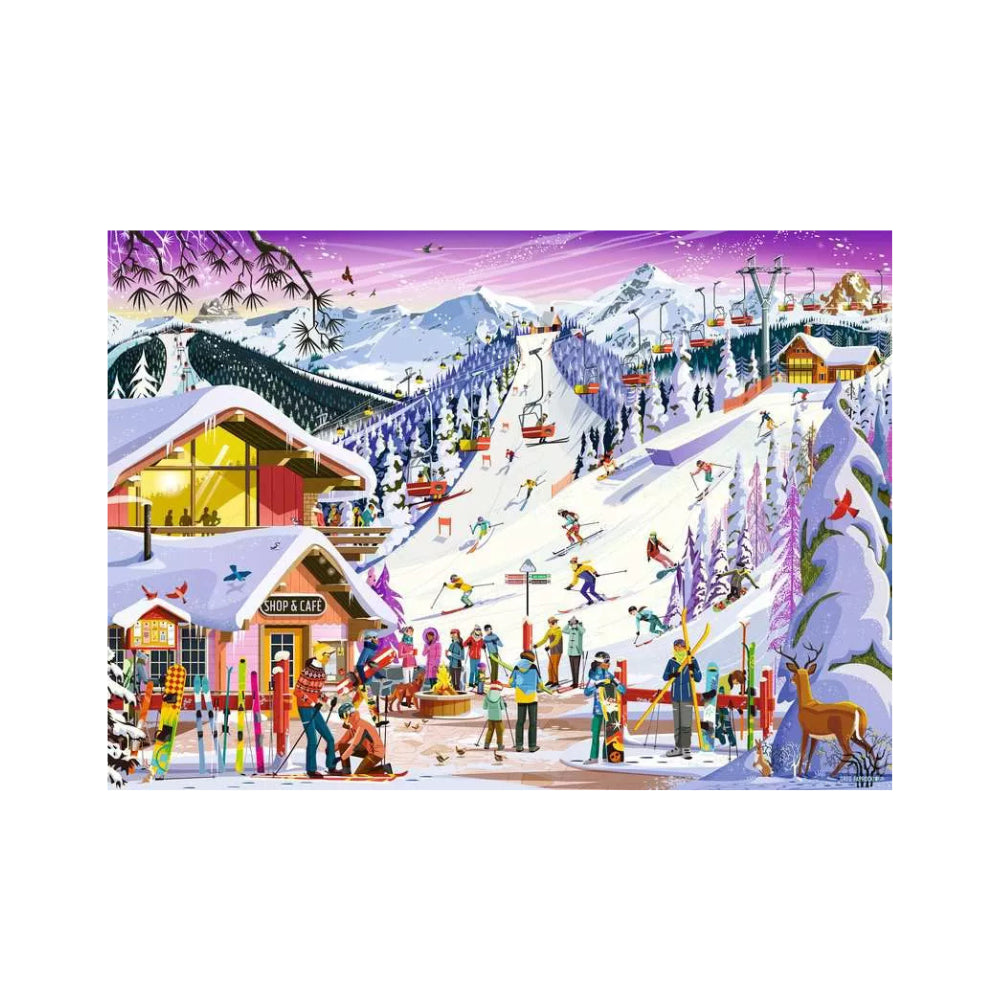 Ravensburger Christmas Slopeside Spirit - 1000 pieces