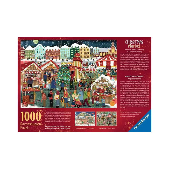 Ravensburger Christmas Market 1000 Piece Jigsaw Puzzle