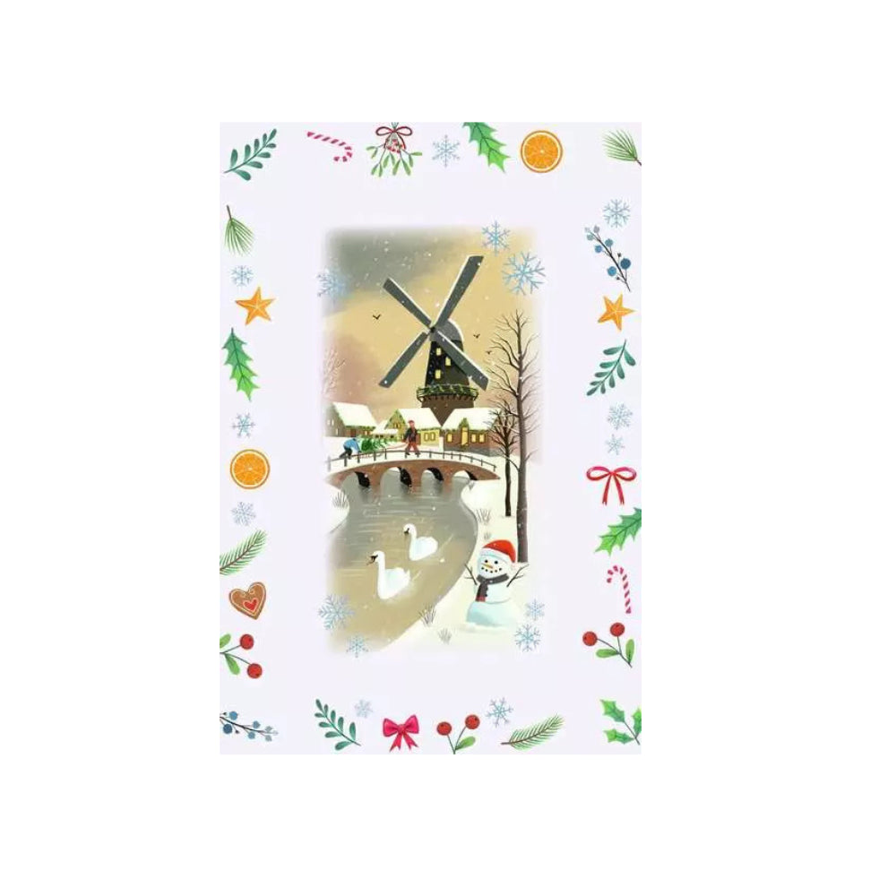 Advent Calendar 24-Day 52-Piece Jigsaw Puzzle Set