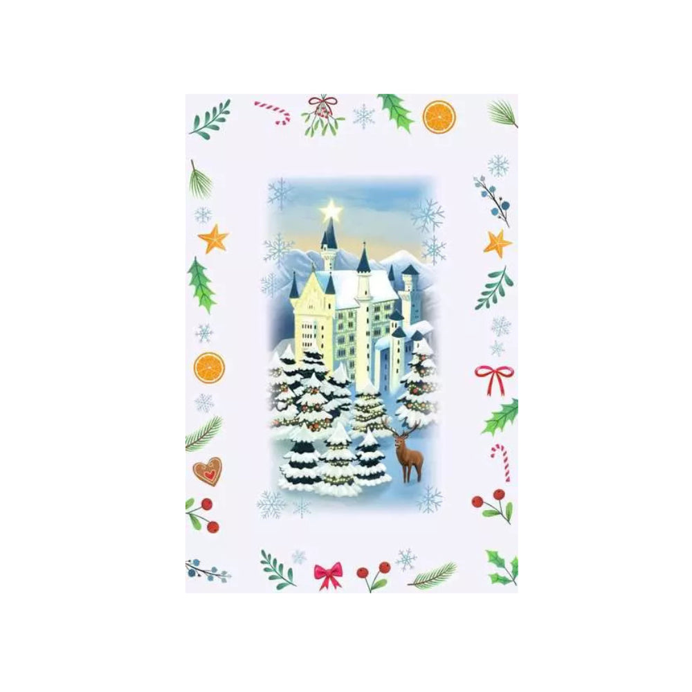 Advent Calendar 24-Day 52-Piece Jigsaw Puzzle Set