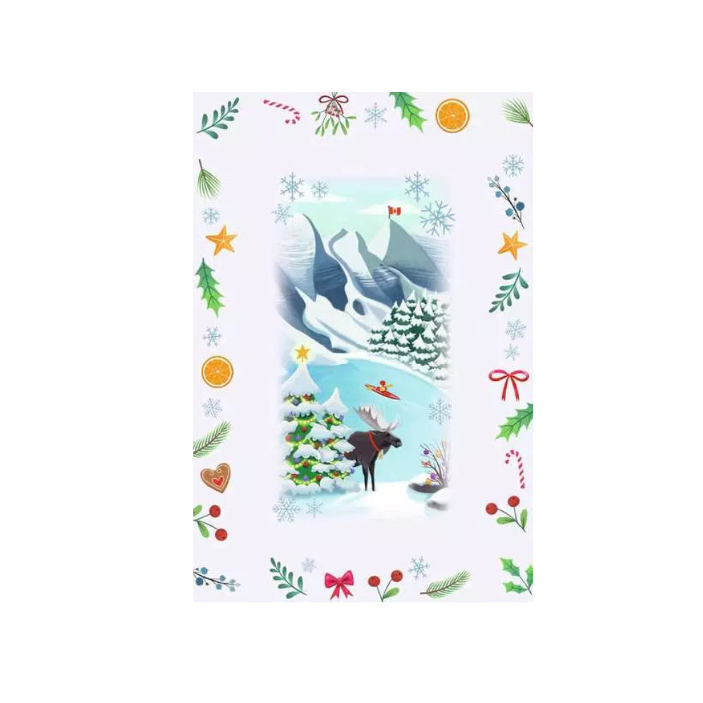Advent Calendar 24-Day 52-Piece Jigsaw Puzzle Set
