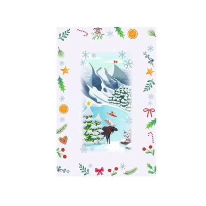 Advent Calendar 24-Day 52-Piece Jigsaw Puzzle Set