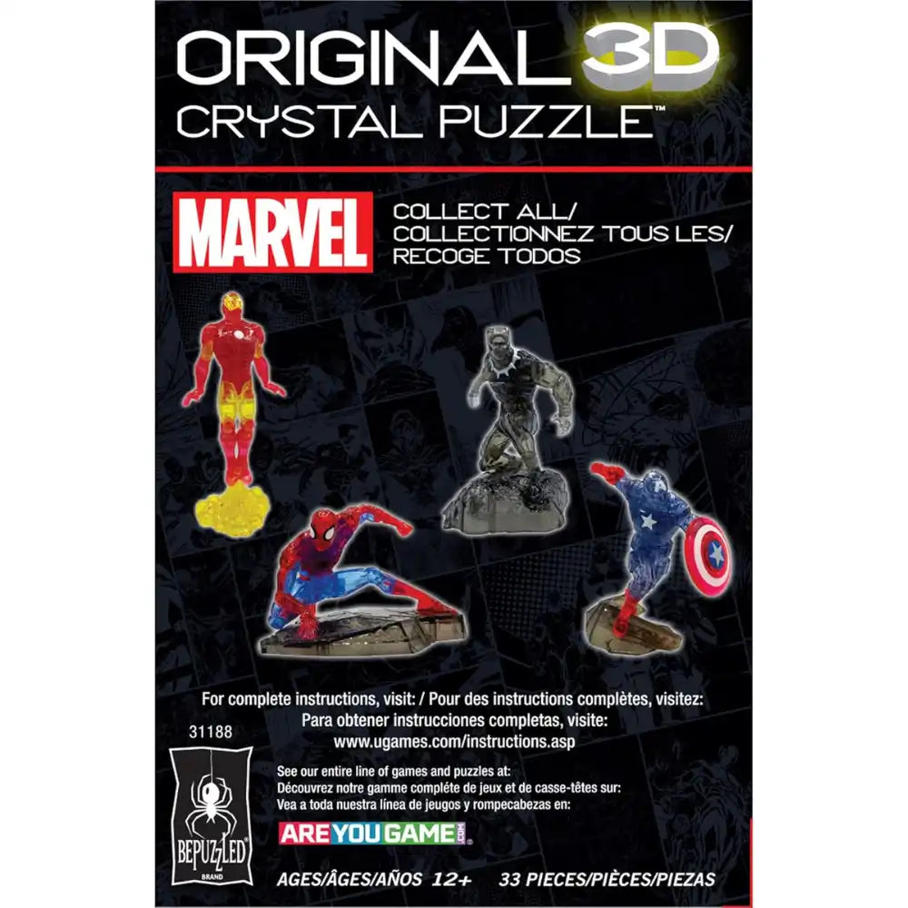 Marvel Spider-Man - Crystal 3D Puzzle