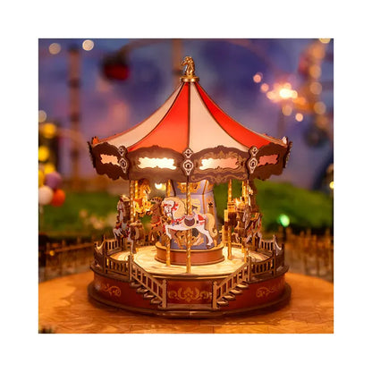 Rolife Classic Carousel 3D Wooden Puzzle