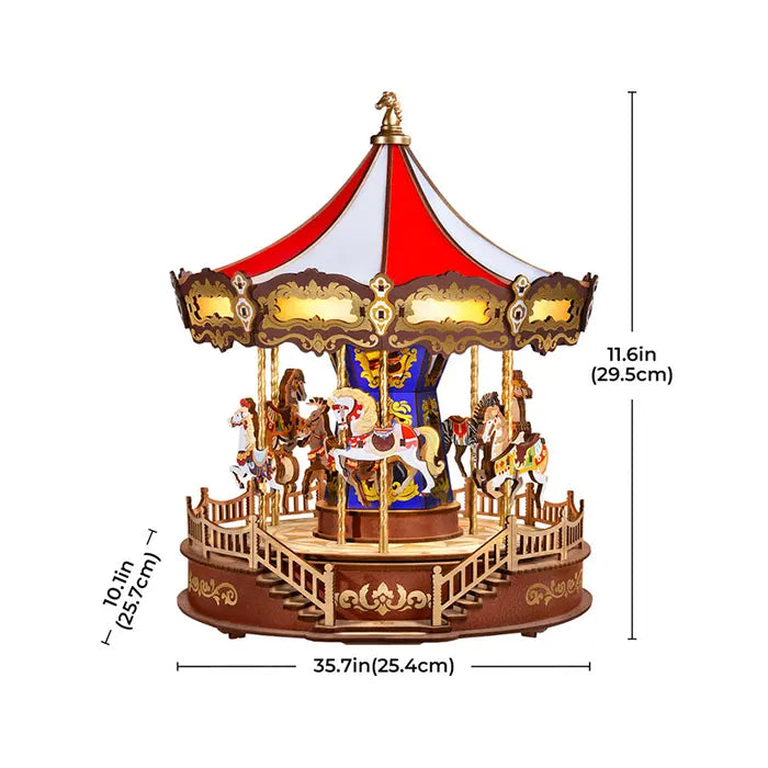 Rolife Classic Carousel 3D Wooden Puzzle