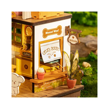 Rolife Puppy's Cozy Villa DIY Miniature House