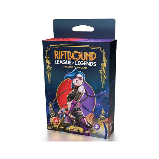 Riftbound League of Legends TCG Origins Champion Deck Jinx (Single Pack)