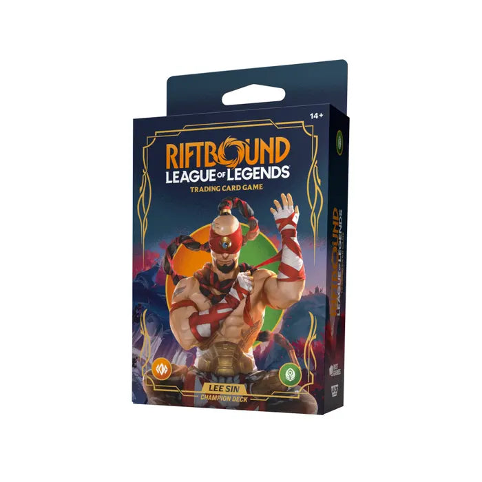 Riftbound League of Legends TCG Origins Champion Deck Lee Sin