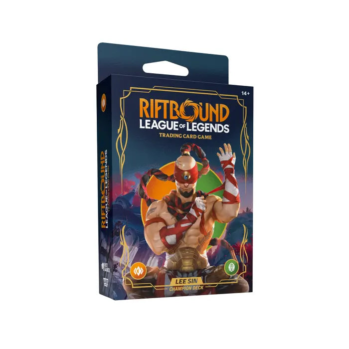 Riftbound League of Legends TCG Origins Champion Deck Lee Sin
