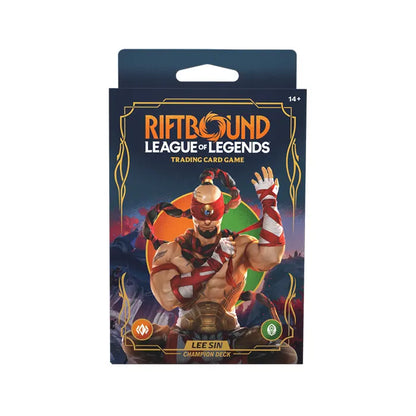 Riftbound League of Legends TCG Origins Champion Deck Lee Sin