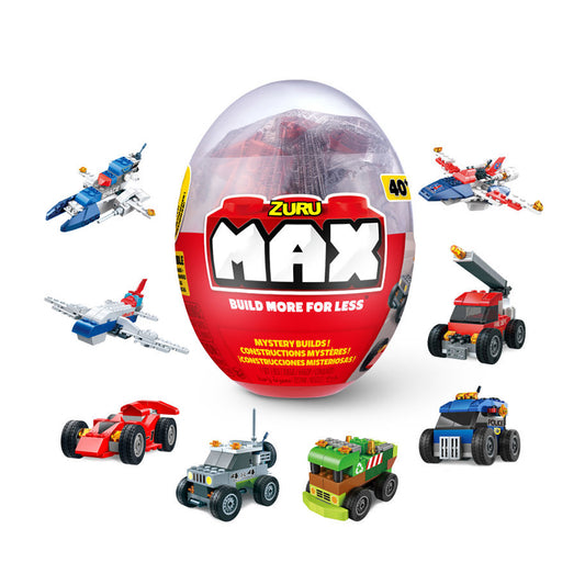 MAX Build More Brick Vehicles Series 1 Mini Buildable Mystery Vehicle Set