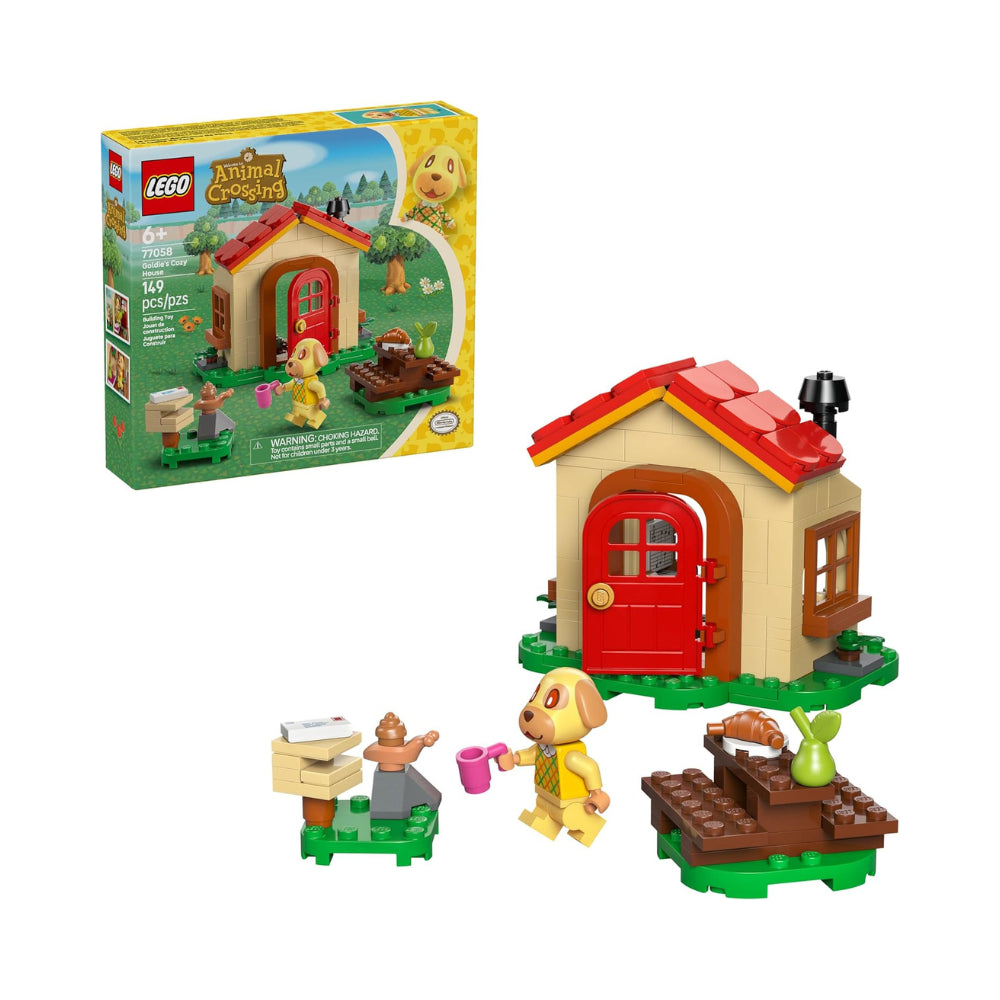 LEGO Animal Crossing Goldie’s Cozy House 149 Piece