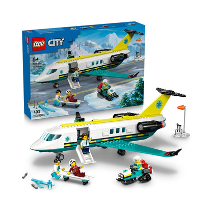 LEGO City Emergency Air Ambulance Airplane 403 Piece