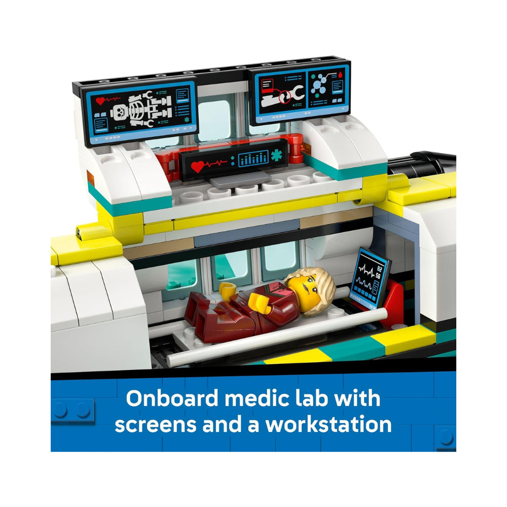 LEGO City Emergency Air Ambulance Airplane 403 Piece