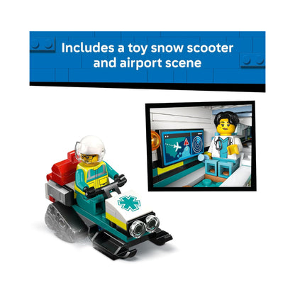 LEGO City Emergency Air Ambulance Airplane 403 Piece