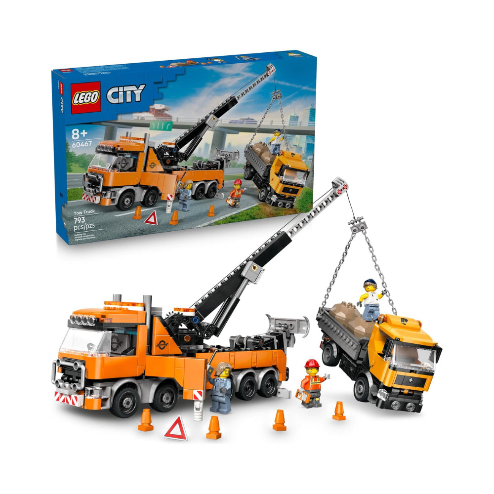 LEGO City Heavy-Duty Recovery Tow Truck with Crane 793 Piece